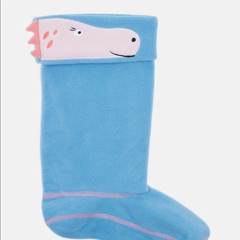 NEW JOULES SMILE RAIN BOOT LINERS big girl